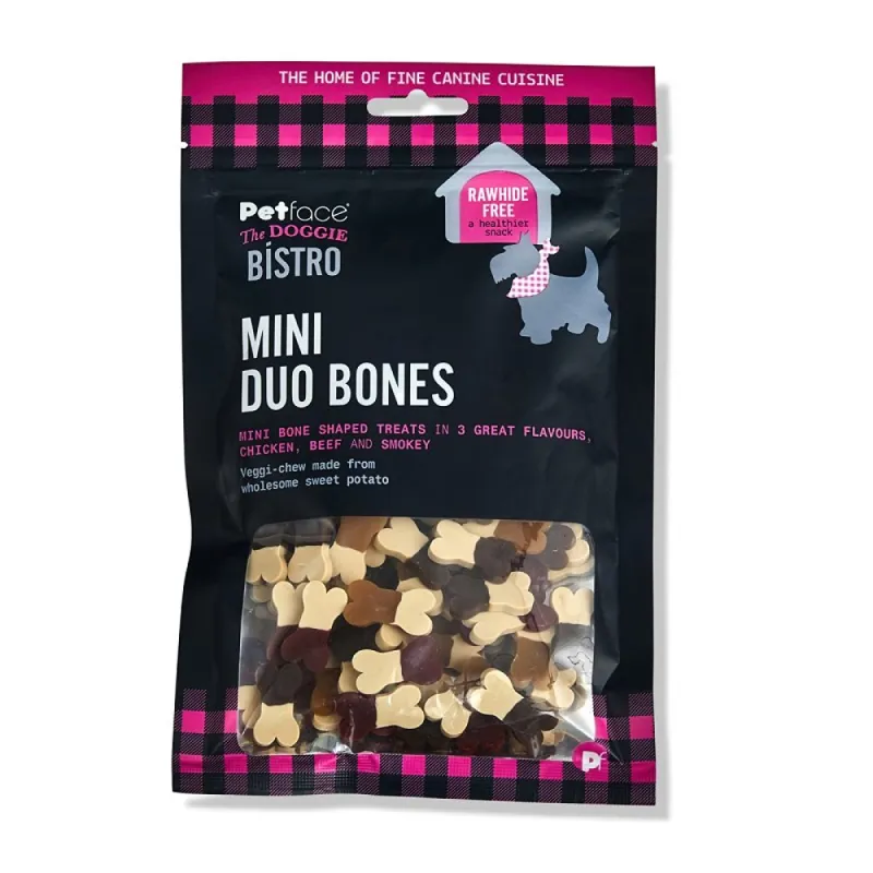 Petface Doggie Bistro Mini Duo Bones Dog Treats